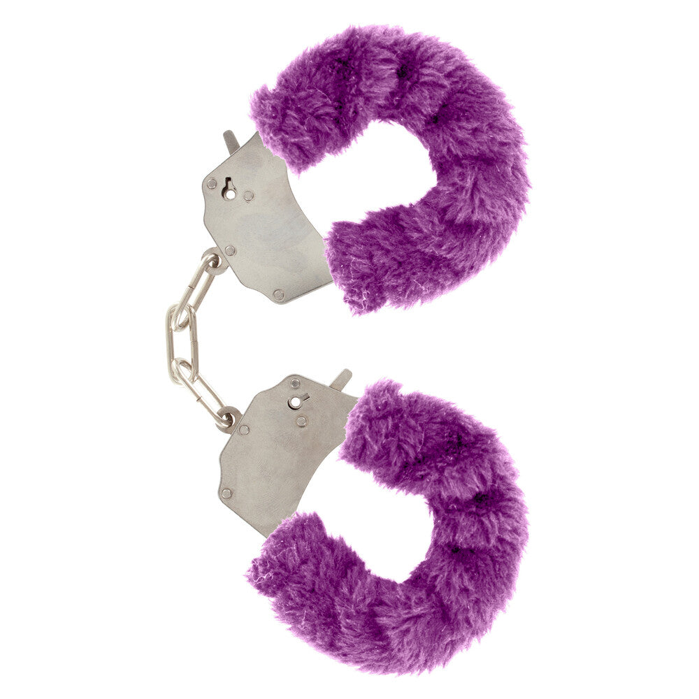 ToyJoy Furry Fun Wrist Cuffs Purple-Katys Boutique