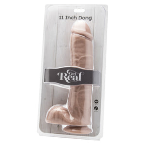 ToyJoy Get Real 11 Inch Dong With Balls Flesh Pink-Katys Boutique