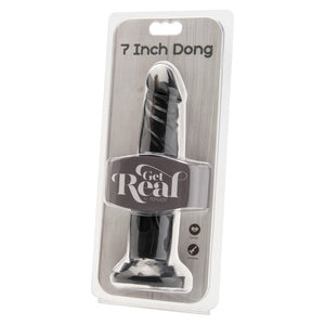 ToyJoy Get Real 7 Inch Dong Black-Katys Boutique