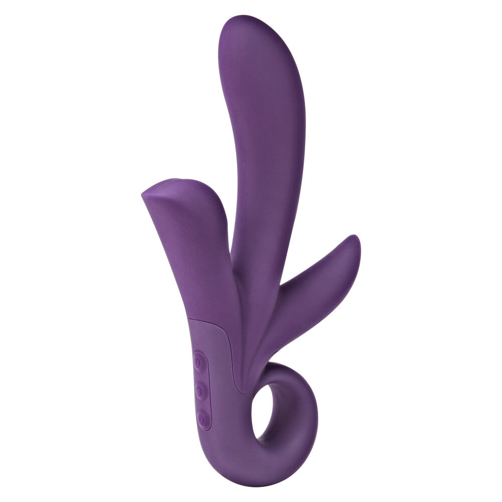 ToyJoy Trinity Triple Pleasure Vibrator Purple-Katys Boutique