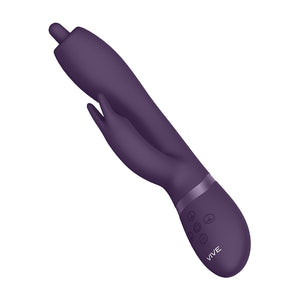 Vive Nilo Purple Pinpoint Rotating G Spot Rabbit-Katys Boutique