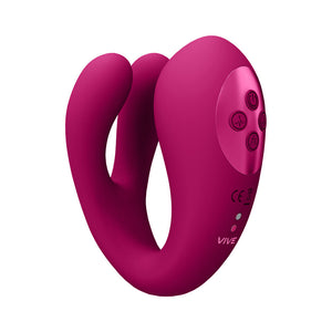 Vive Yoko Triple Action Vibe with Clit Pulse Waves-Katys Boutique