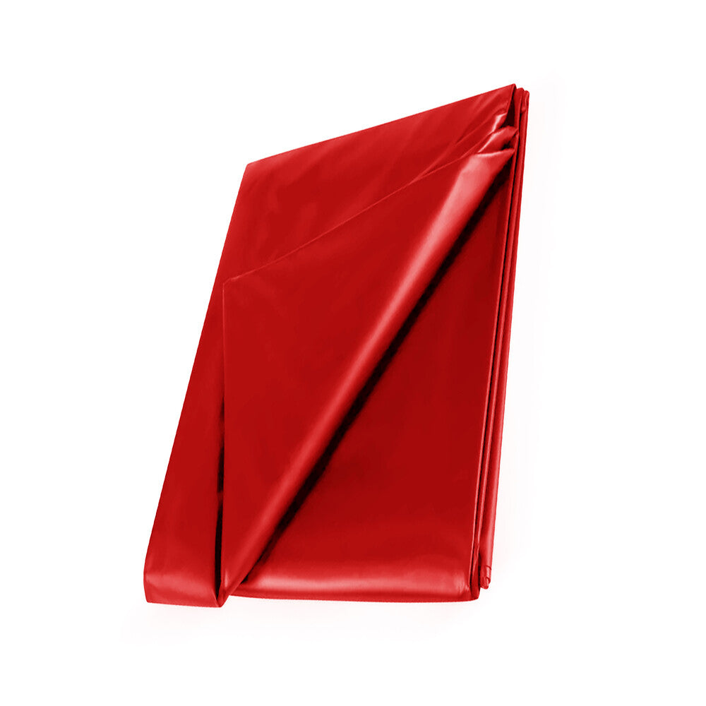 Wet Play PVC Bedsheet RED 210x200cm-Katys Boutique