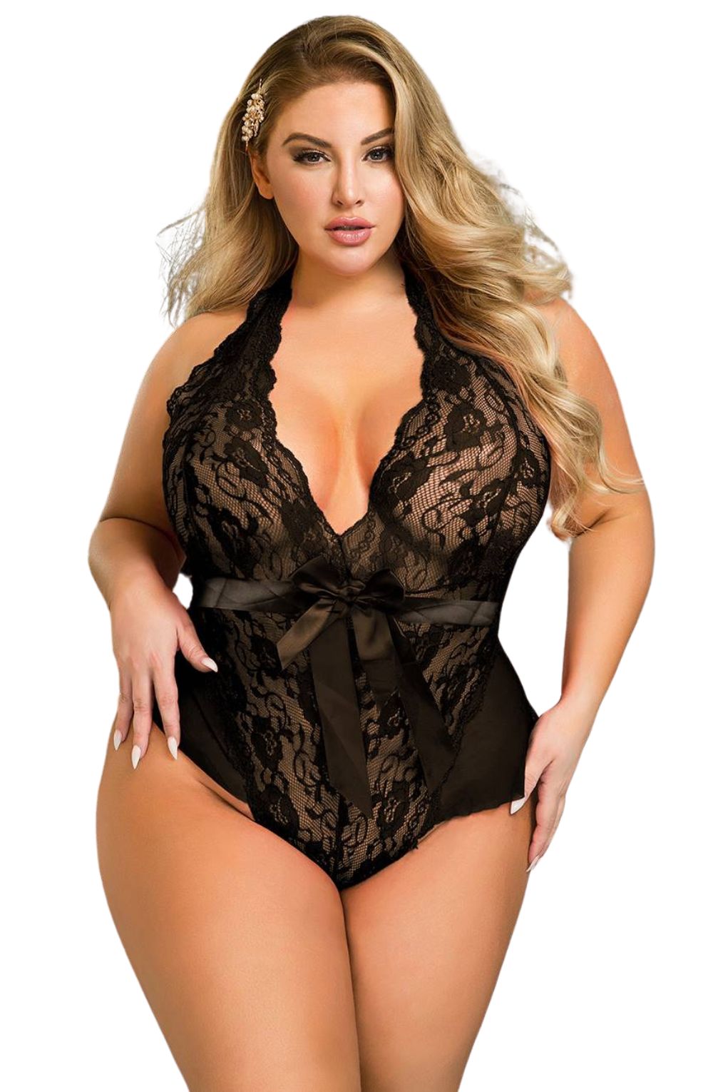 Yesx Yx857 Black Teddy-Katys Boutique