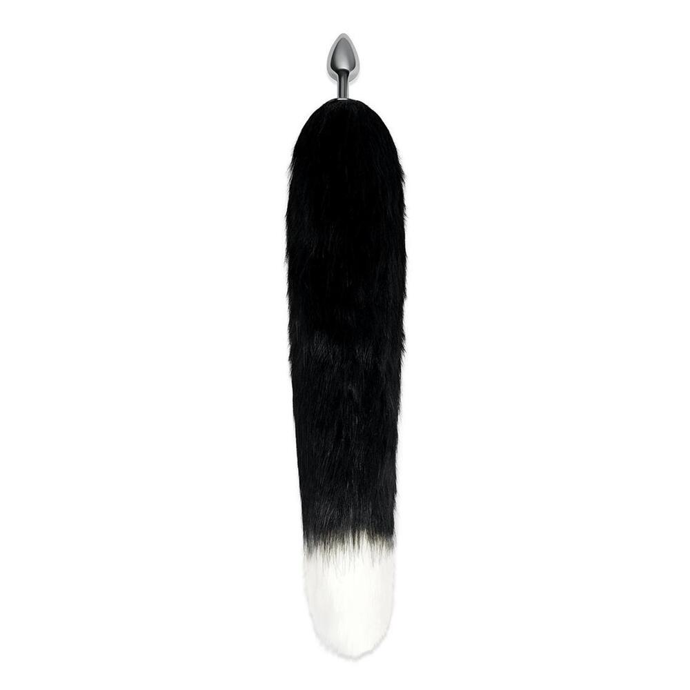 Furry Tales Black Foxtail Butt Plug